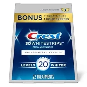 Crest 3D Whitestrips Teeth Whitening Strip Kit
