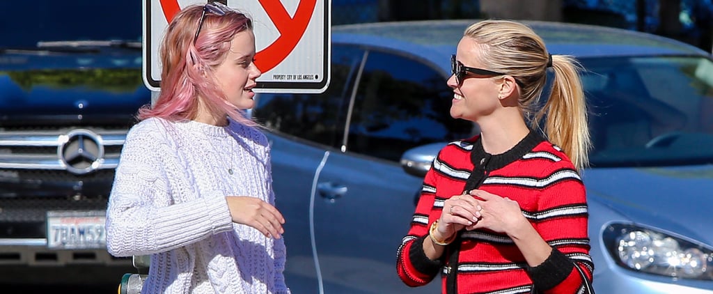 Reese Witherspoon and Ava Phillippe Going to Nail Salon