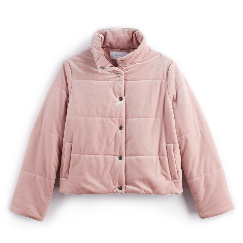 Velvet Puffer in Pink ($58, originally $78)