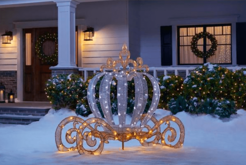 Home Accents Holiday 5-Foot LED Twinkling Carriage