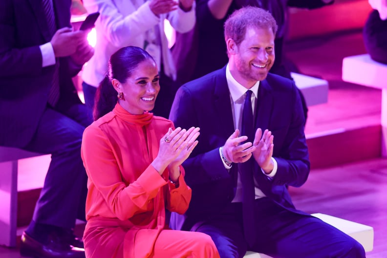 Meghan Markle and Prince Harry at the One Young World Summit 2022