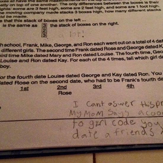 Girl Code Trumps Common Core Math Homework