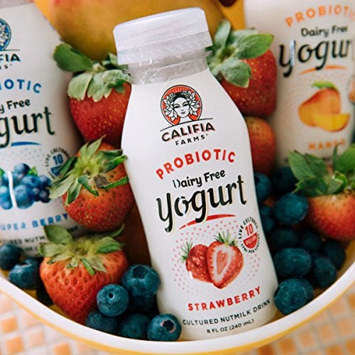 Califia Farms Strawberry Probiotic Drinkable Yogurt Best Snacks For Kids POPSUGAR Family