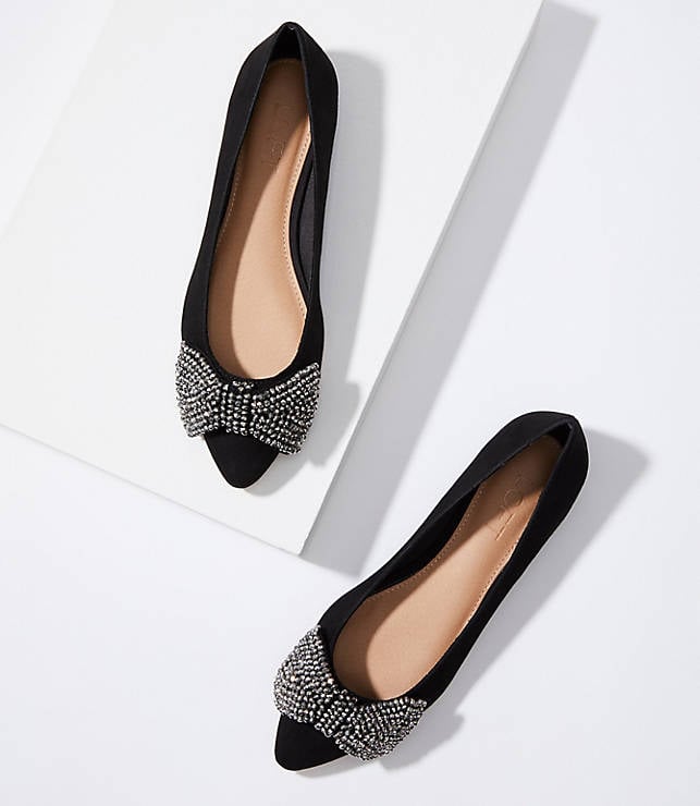 Jeweled Bow Flats