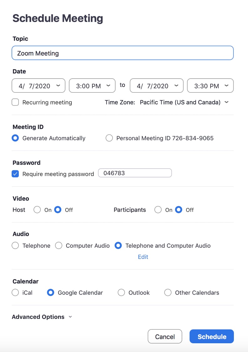 How to Put a Password on Zoom Meeting