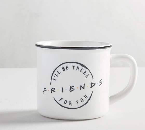 Pottery Barn Friends Classic Logo Mug