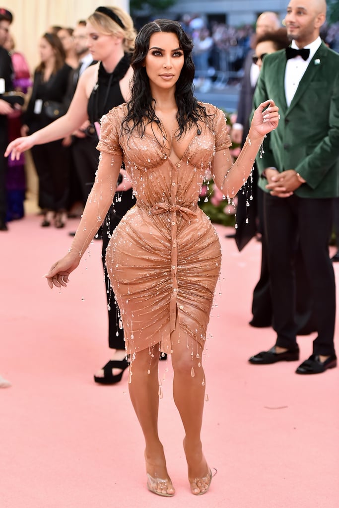 Kim Kardashian and Kanye West at the 2019 Met Gala