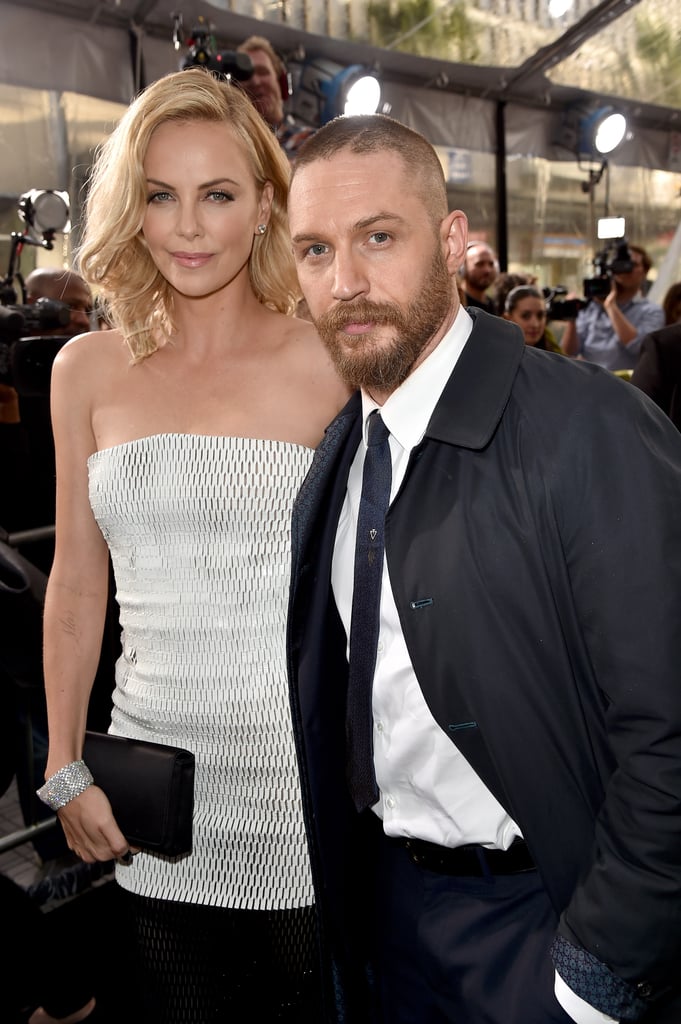 With Charlize Theron at the Mad Max: Fury Road LA premiere in 2015.