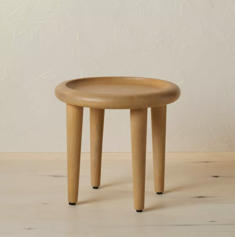 Opalhouse x Jungalow Alabata Round Wood End Table