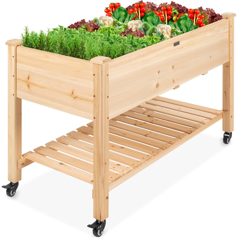 For Gardening: Best Choice Products Raised Garden Bed