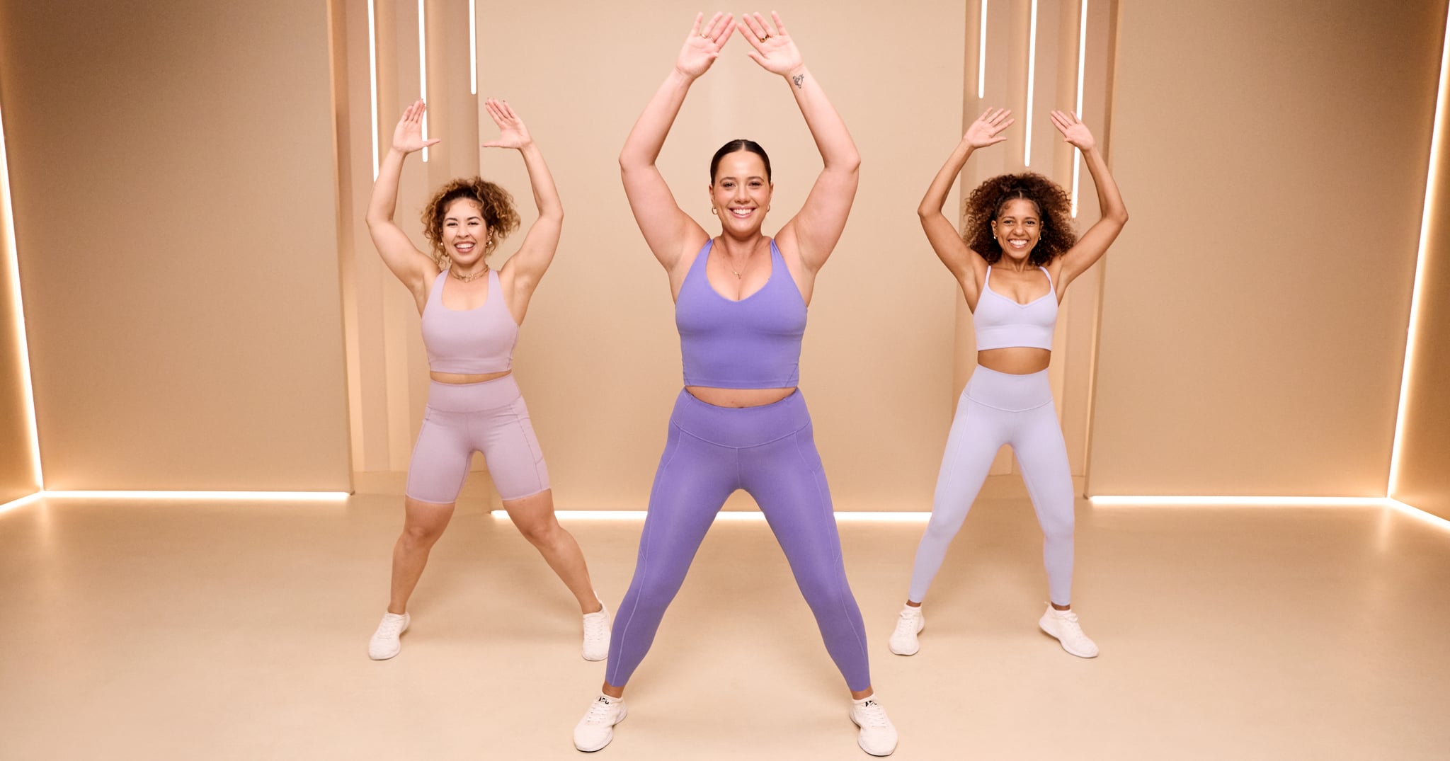 This Festive Dance Cardio Session Encourages a Little Family-Friendly Competition