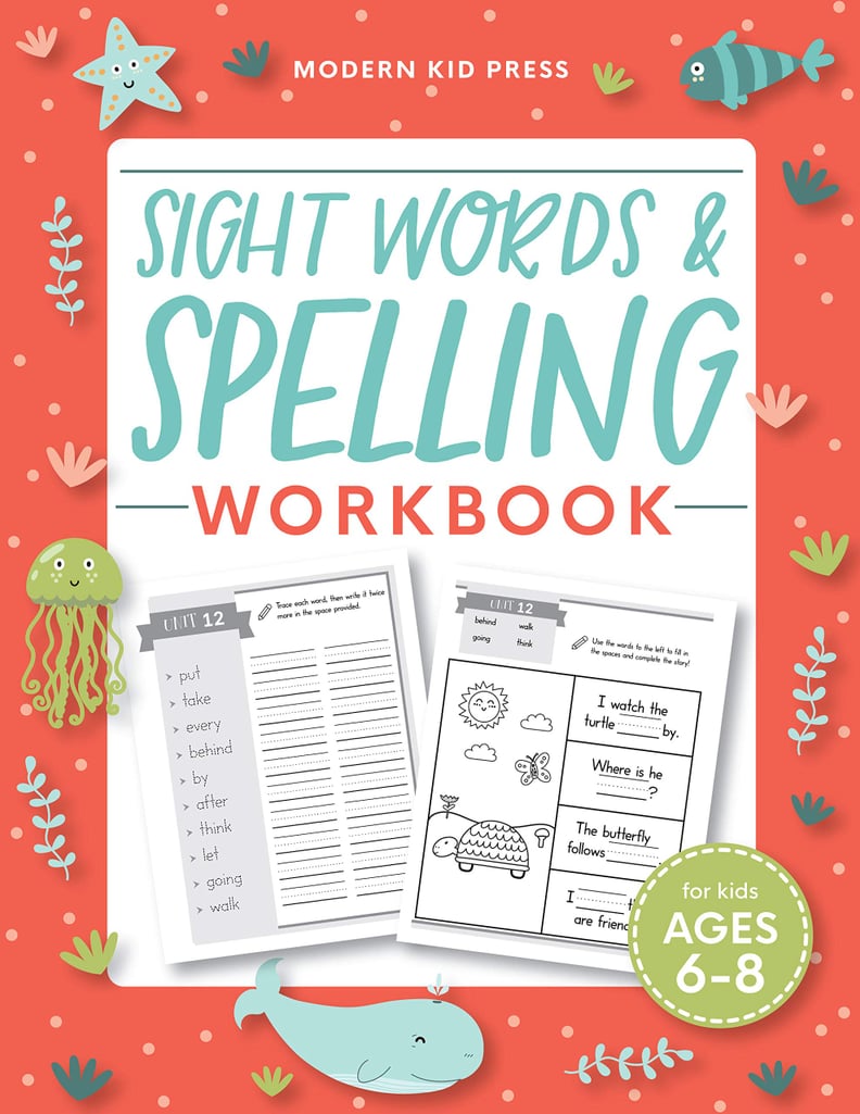 Sight Words and Spelling Workbook For Kids