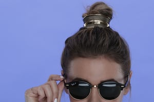The Trick to Securing a Bun Cuff to Your Hair Is Actually This Simple