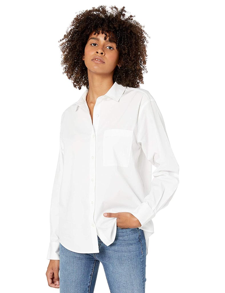 The Drop June Relaxed Fit One Pocket Shirt