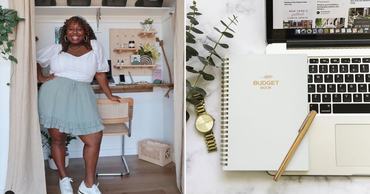 Influencer Janea Brown Shares Her Cloffice Picks From Etsy Popsugar Home