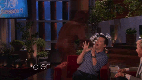 Ellen DeGeneres Scaring Guests | GIFs | POPSUGAR Celebrity