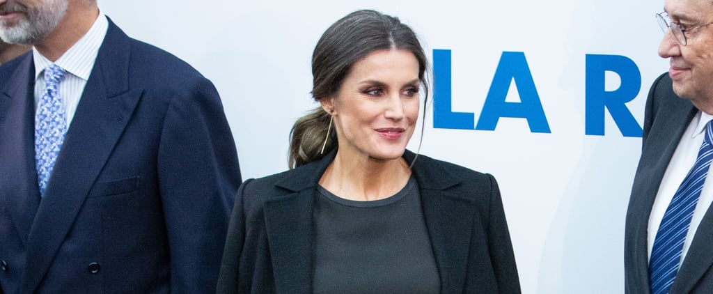 Queen Letizia's Pleated Midi Skirt November 2018