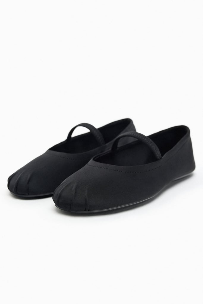 Balletcore Perfection Zara Neoprene Ballet Flats Best New Arrivals