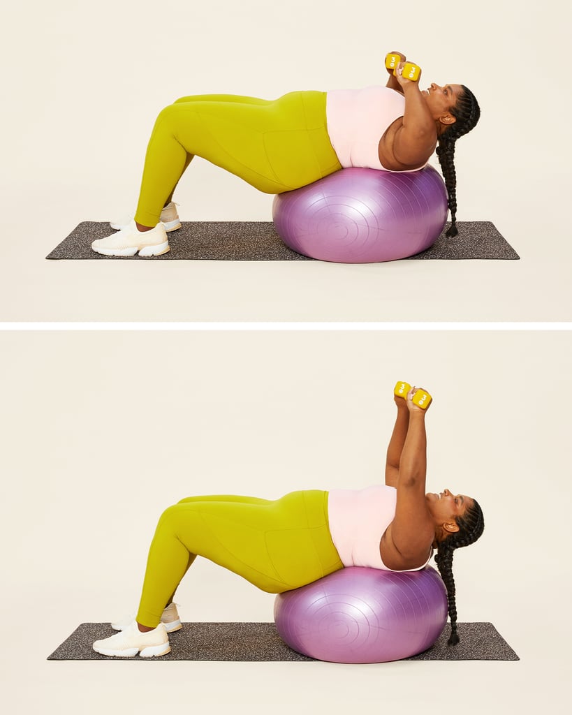 Dumbbell Arm Exercises: Dumbbell Bench Press