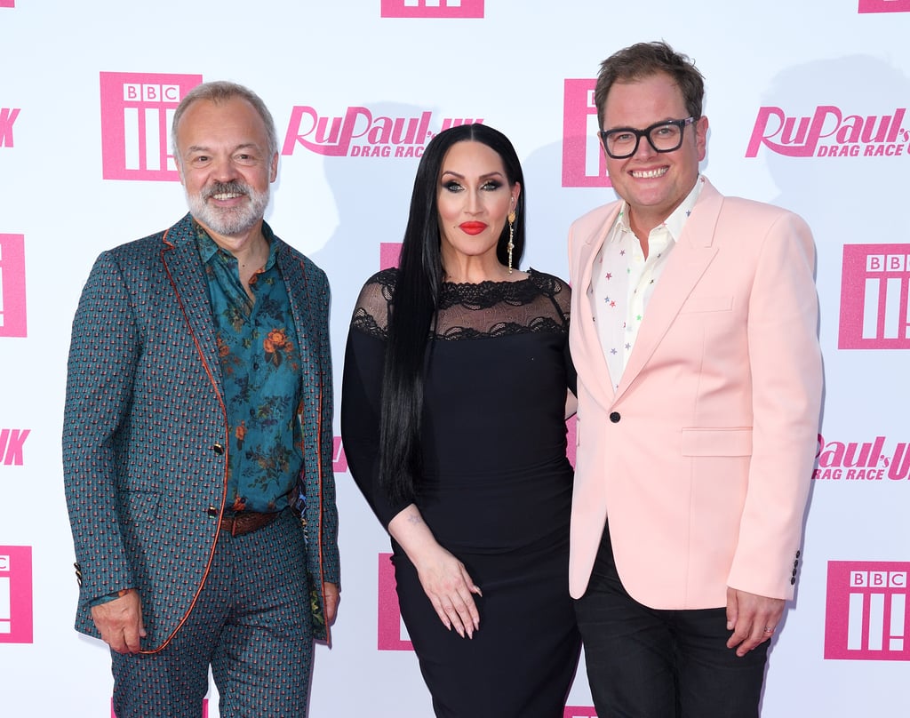 Graham Norton, Michelle Visage, and Alan Carr at RuPaul's Drag Race UK Launch Party