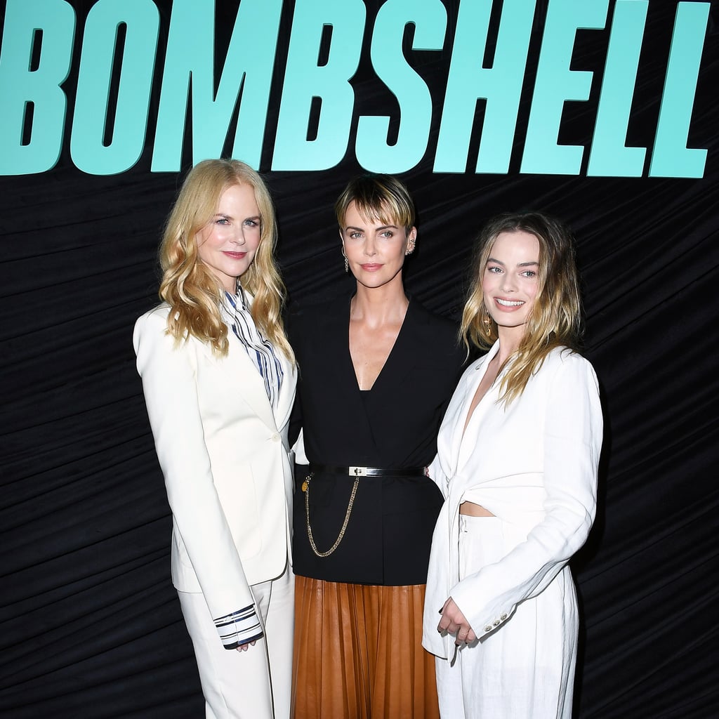 Nicole Kidman, Charlize Theron, and Margot Robbie at a Special Screening of Bombshell