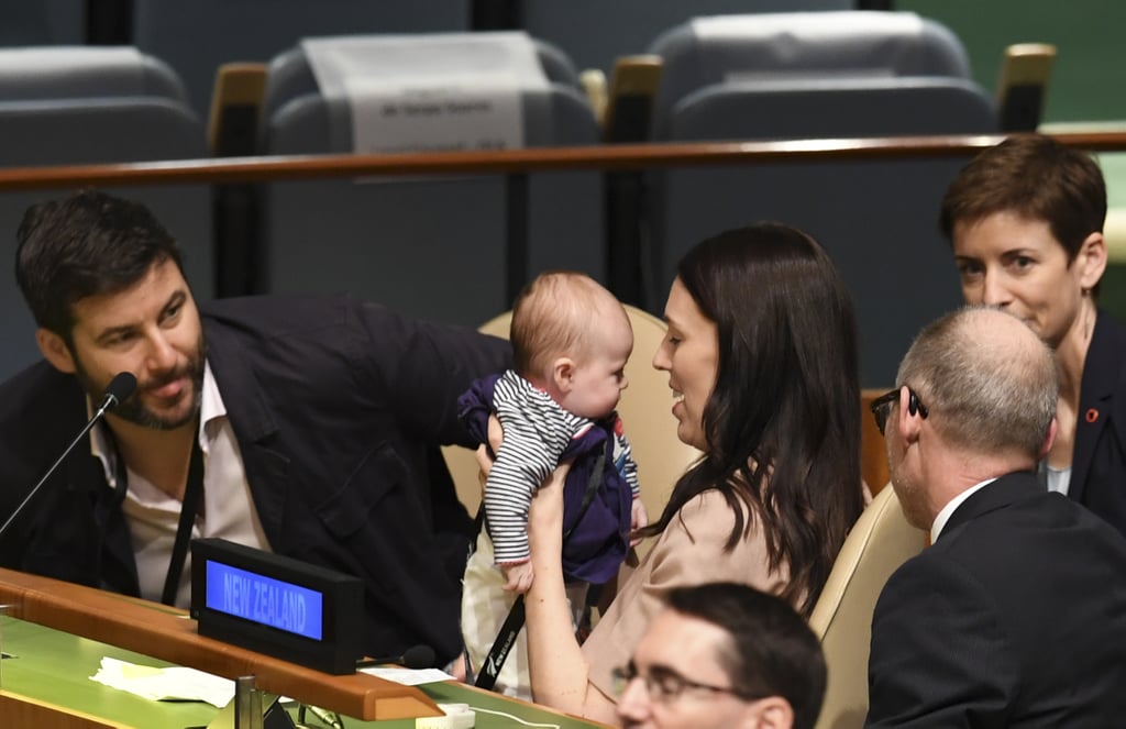 New Zealand Prime Minister Jacinda Ardern Brings Baby to UN