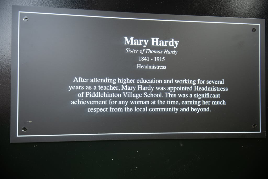 Mary Hardy Statue in Dorchester