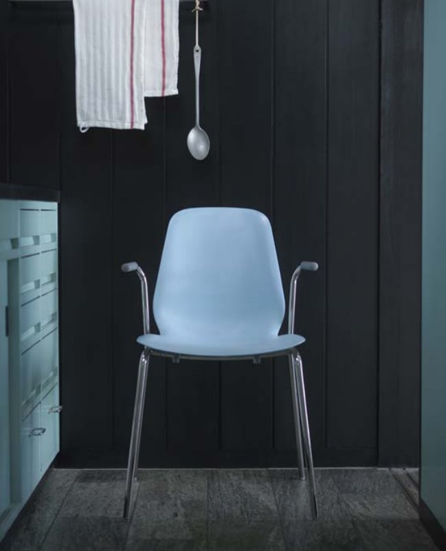 Leifarne/Dietmar chair with armrests ($54)