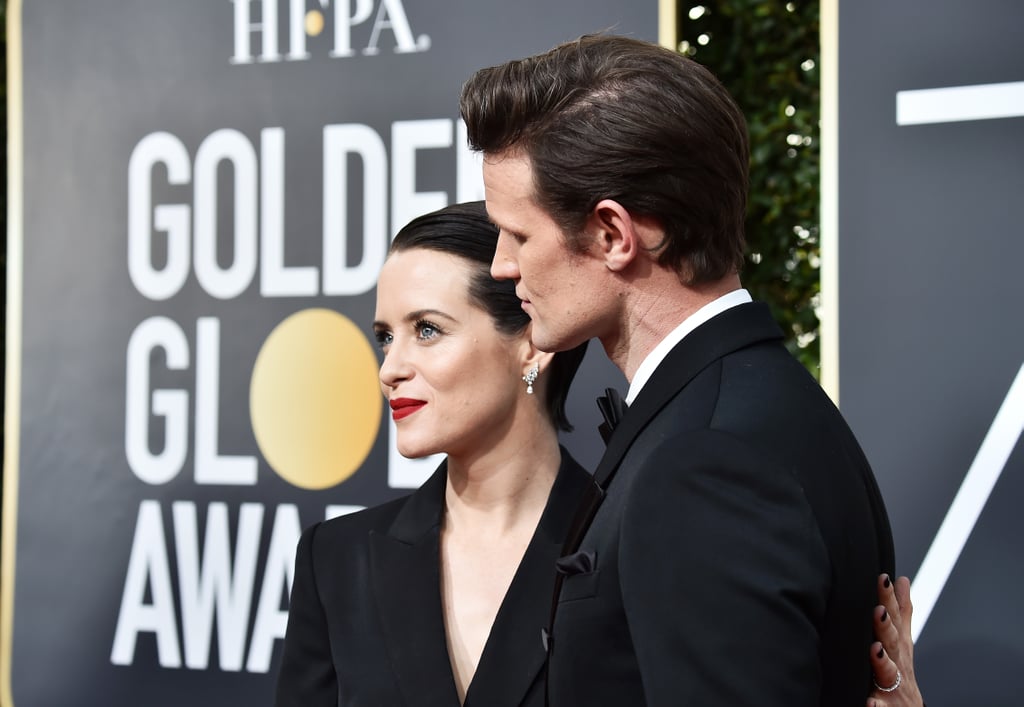 The Crown Cast at the 2018 Golden Globes