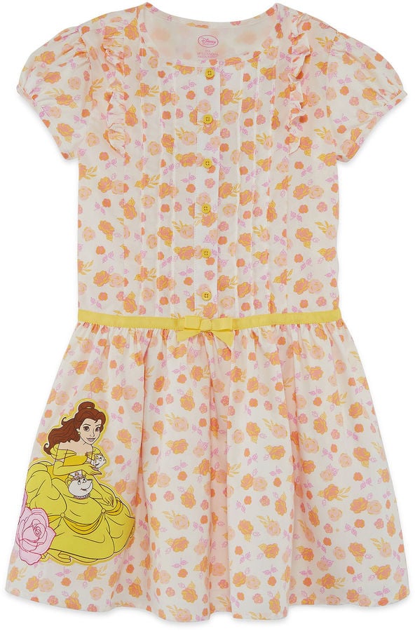 Disney Short Sleeve Beauty and the Beast A-Line Dress ($21, originally $30)