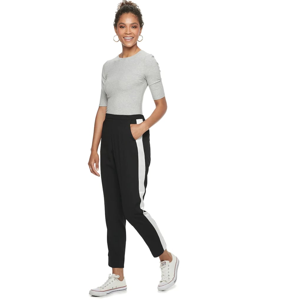 POPSUGAR Colorblock Tuxedo Pants
