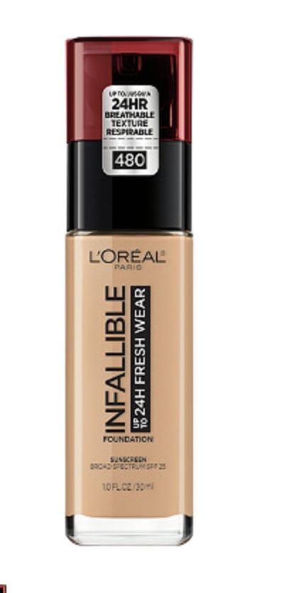 Medium Coverage Drugstore Foundation: L'Oréal Infallible Fresh Wear 24HR Foundation