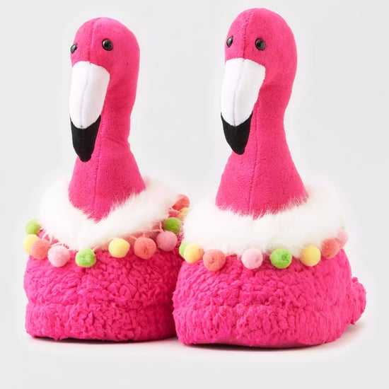 These Pink Flamingo Slippers From AE Are So Over the Top