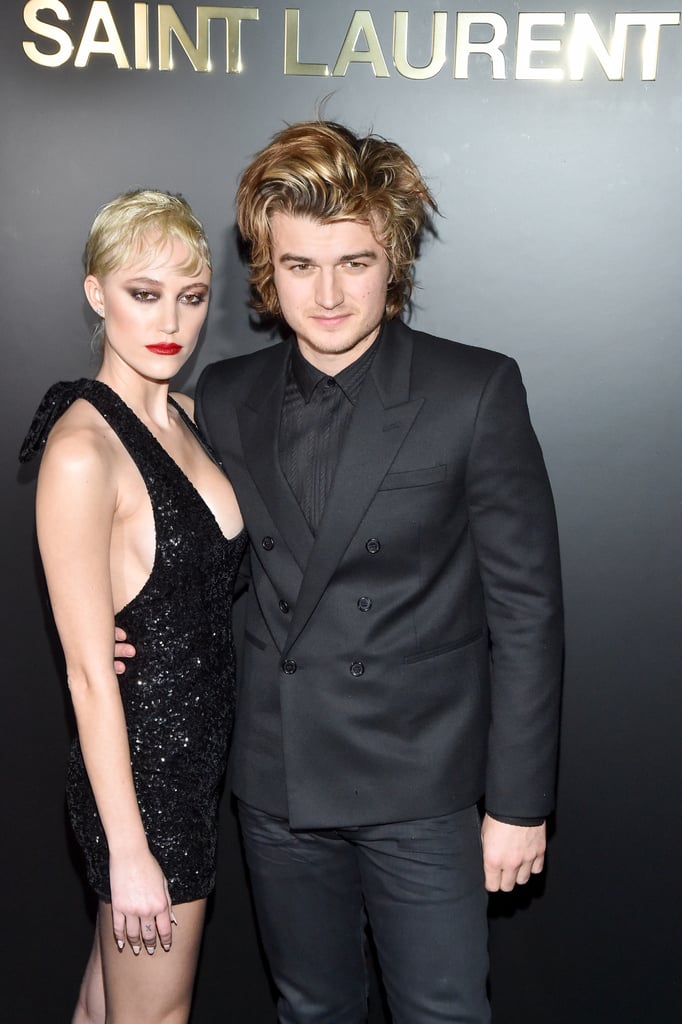 Joe Keery Debuts Blond Highlights February 2020