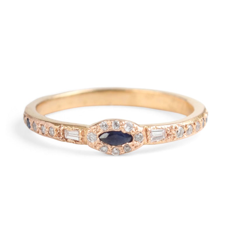 Anastasia Marquise Sapphire Ring