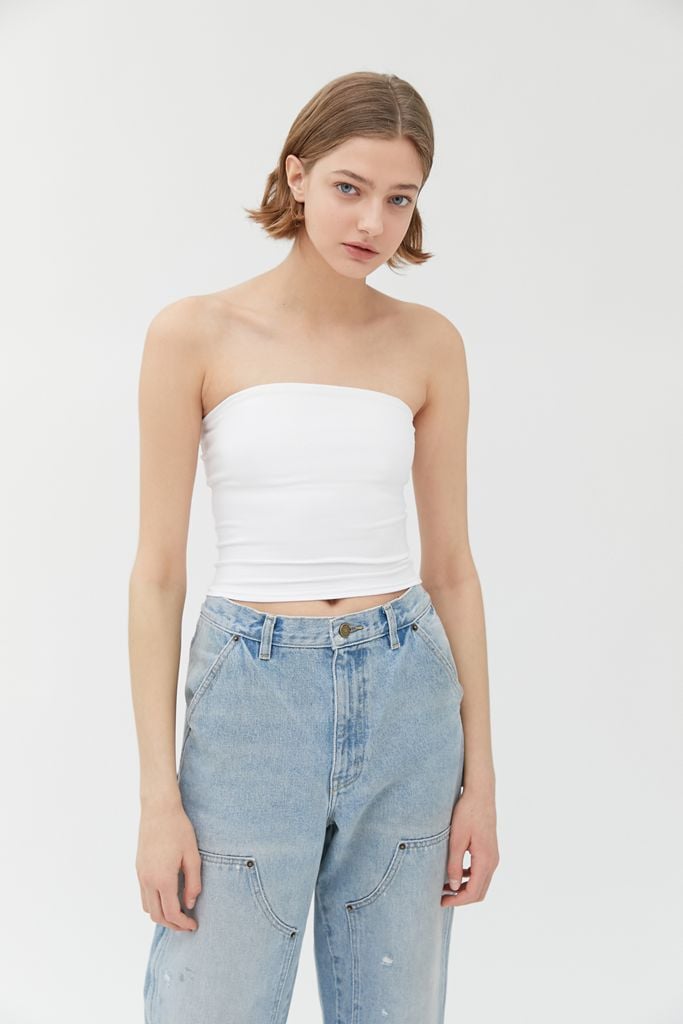 The 90s Trend Tube Tops 16 90s Closet Staples We re Obsessed
