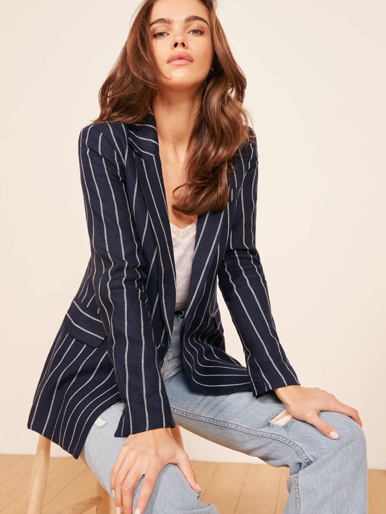 Reformation Verano Blazer | Your Fall Wardrobe Won't Be Complete Without 1 of These Blazers — Starting at Just $35 | POPSUGAR Fashion Photo 6