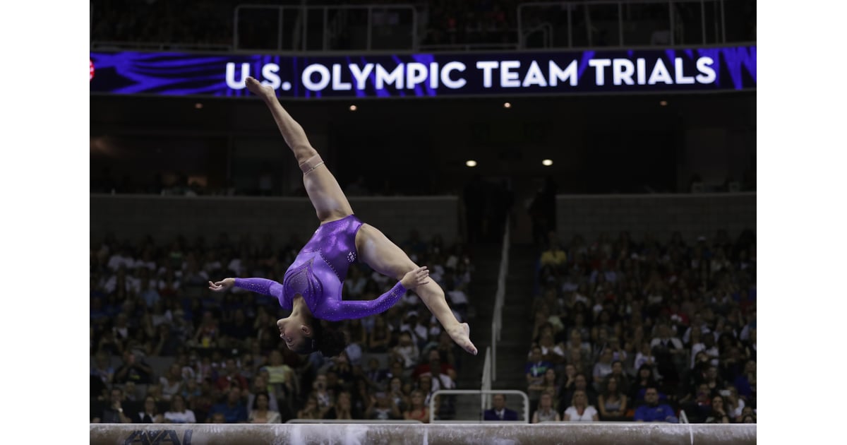 When She Scored the Highest Score on Balance Beam at the US Olympic Women's Gymnastics Team