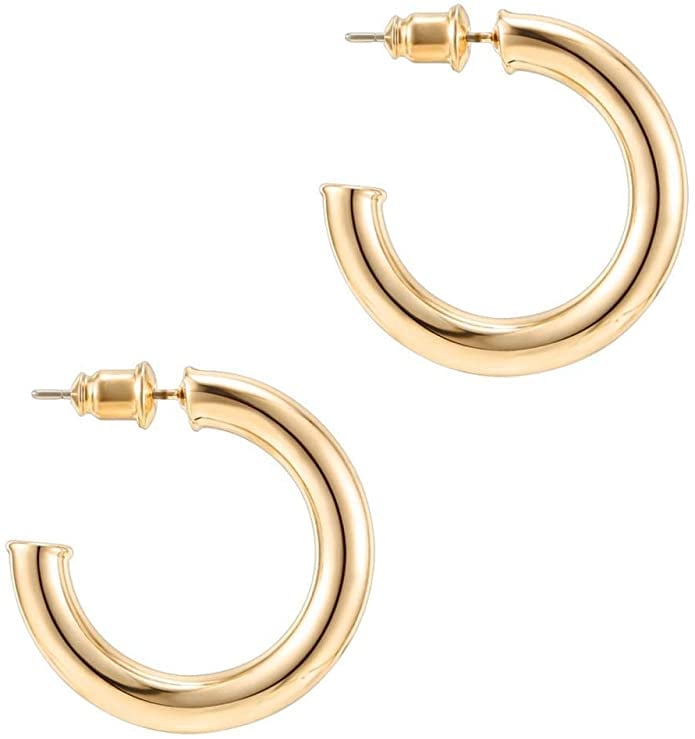 A Jewelry Must Have: Pavoi Chunky Open Hoops