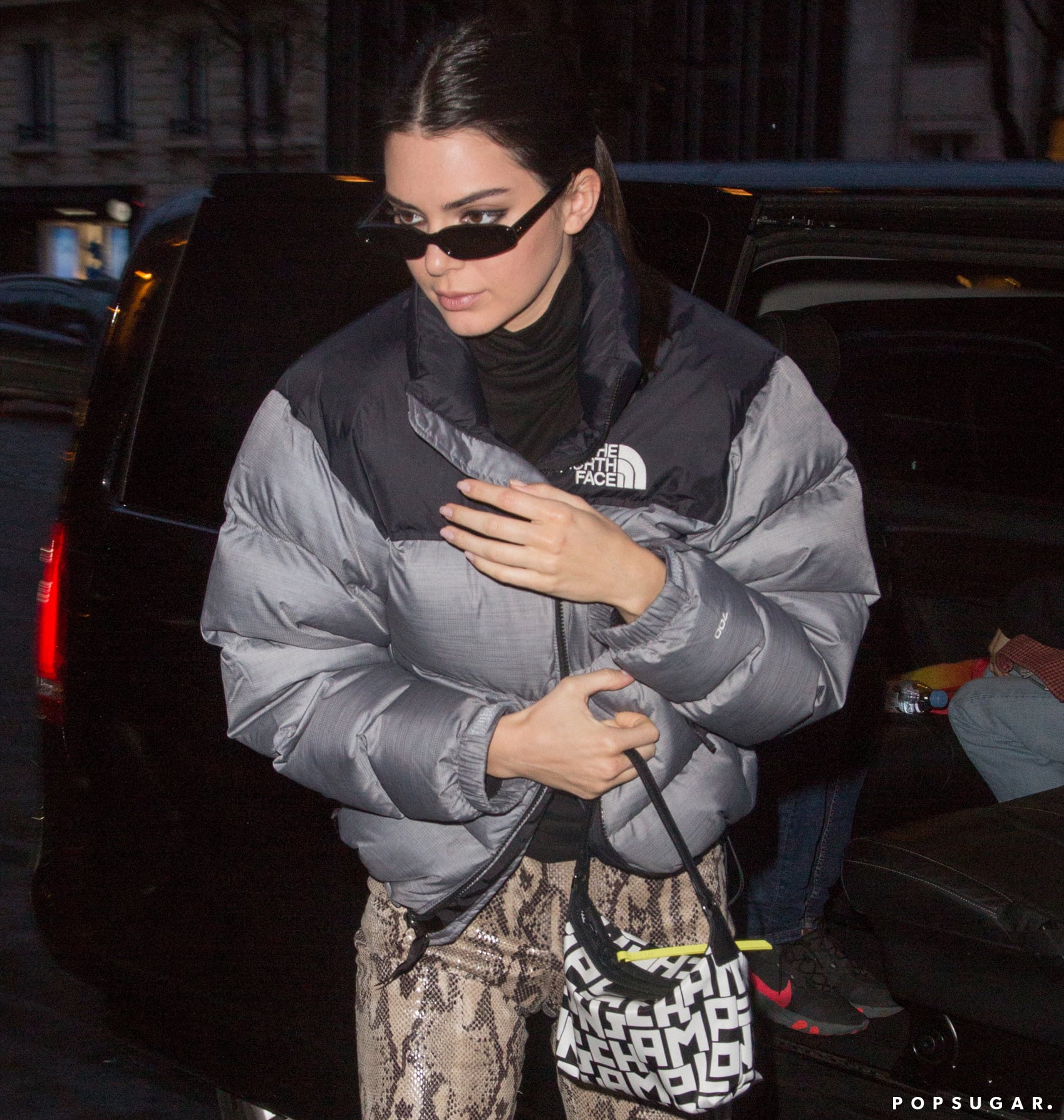 Kendall Jenner North Face Coat 2019 
