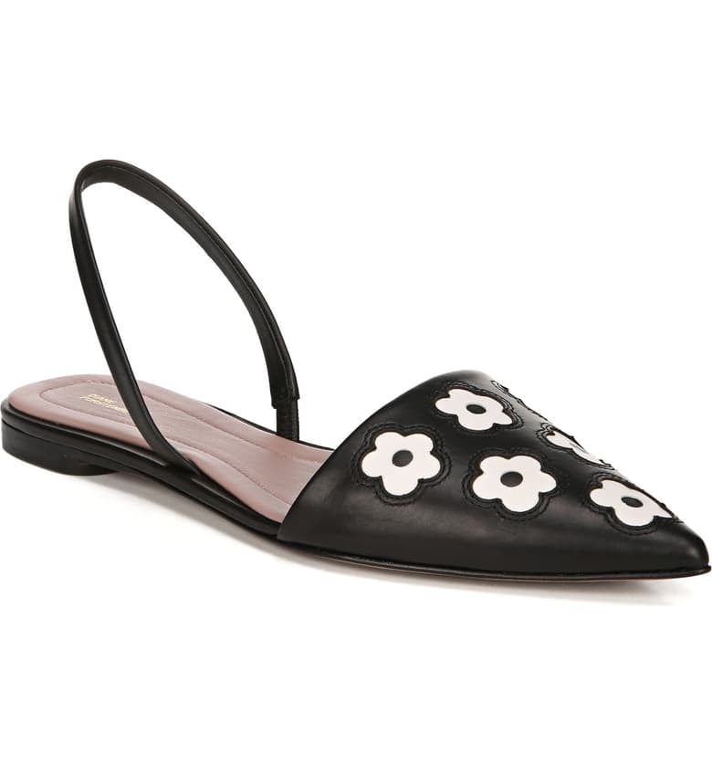 Diane von Furstenberg Koko Slingback Flats