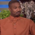 Michael B. Jordan Announced on Ellen That He Isn't Living With His Parents Anymore