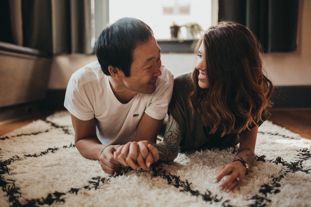 Romantic Loft Engagement Shoot
