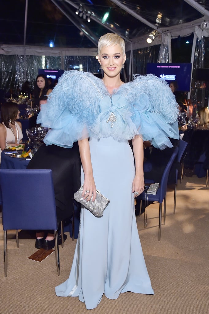 Katy Perry and Orlando Bloom at the 2018 amfAR Gala