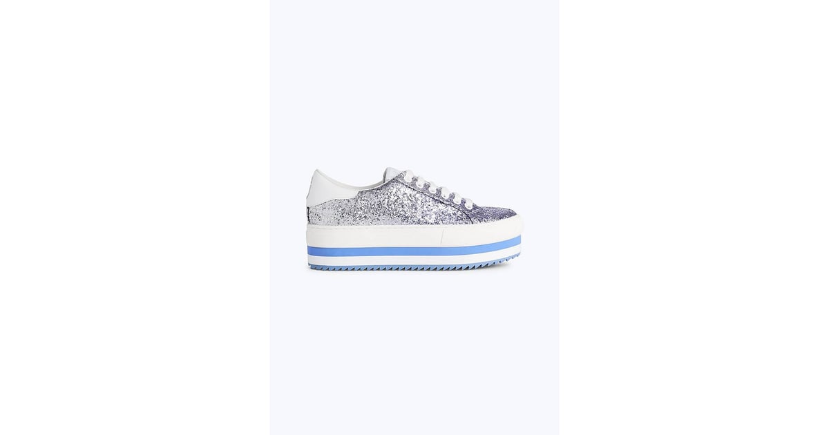 Marc Jacobs Platform Sneakers | Gigi Hadid Shoes at Fashion Week Spring 2018 | POPSUGAR Fashion 