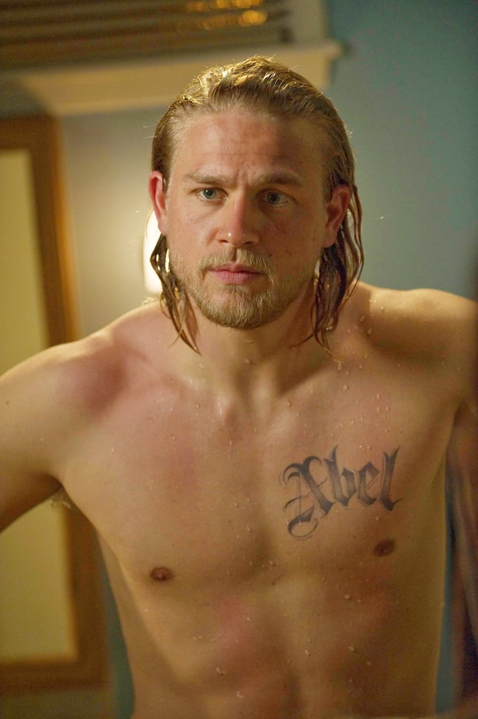 First Of All Shirtless Jax Charlie Hunnam On Sons Of