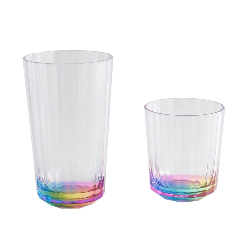 Rainbow Stripe Base Tumblers