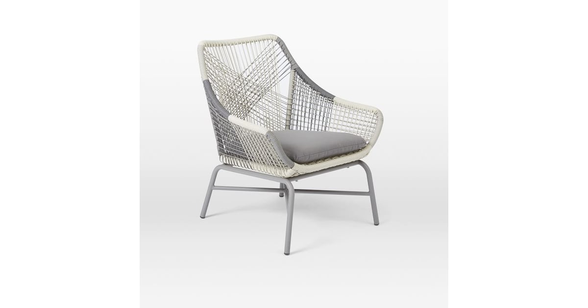 West Elm Huron Outdoor Lounge Chair & Cushion | The Most Comfortable