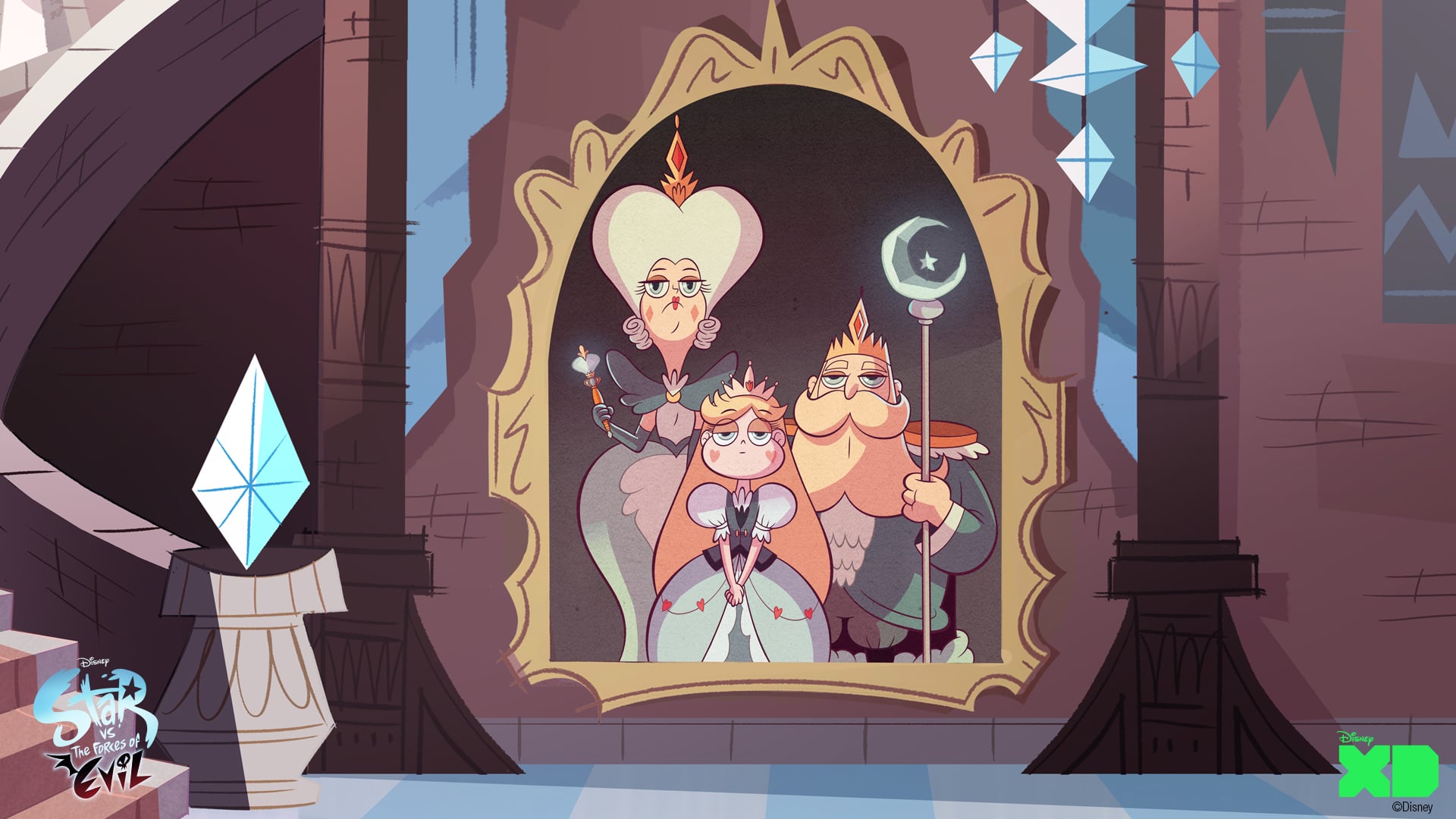 Star Vs The Forces Of Evil Zoom Background Perk Up Family Video Chats With These Disney Junior Zoom Backgrounds Popsugar Family Photo 15