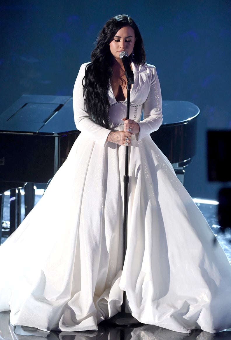 Demi Lovato at the 2020 Grammys